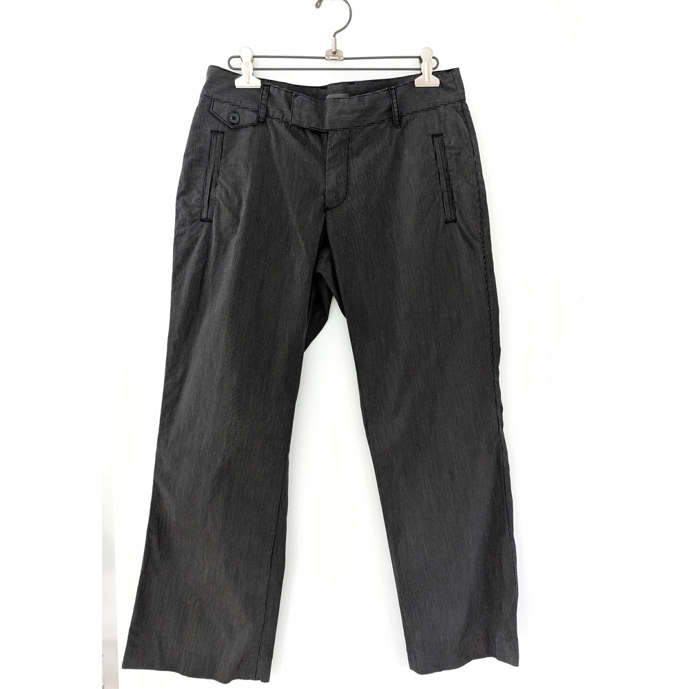 2/15$ Mexx Women's Black Pants With Fine Strips - Size 6 / 36 - Picture 1 of 7